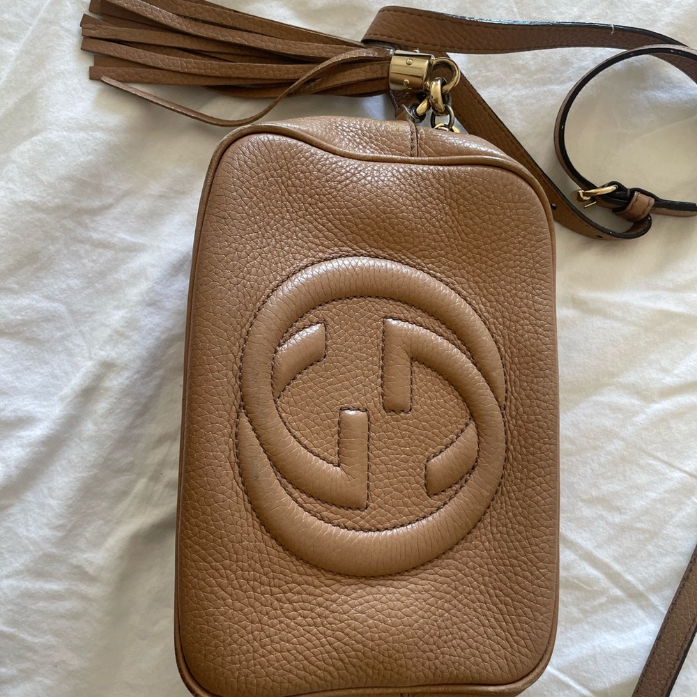 Gucci Tan Crossbody Bag